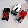 BF73 Japan Samurai Mask Case for Motorola Moto G10 G20 G30 G31 G32 G34 G35 G41 G42 G50 G51 G52 G55 G60 G60S G62 G71 G72 G75
