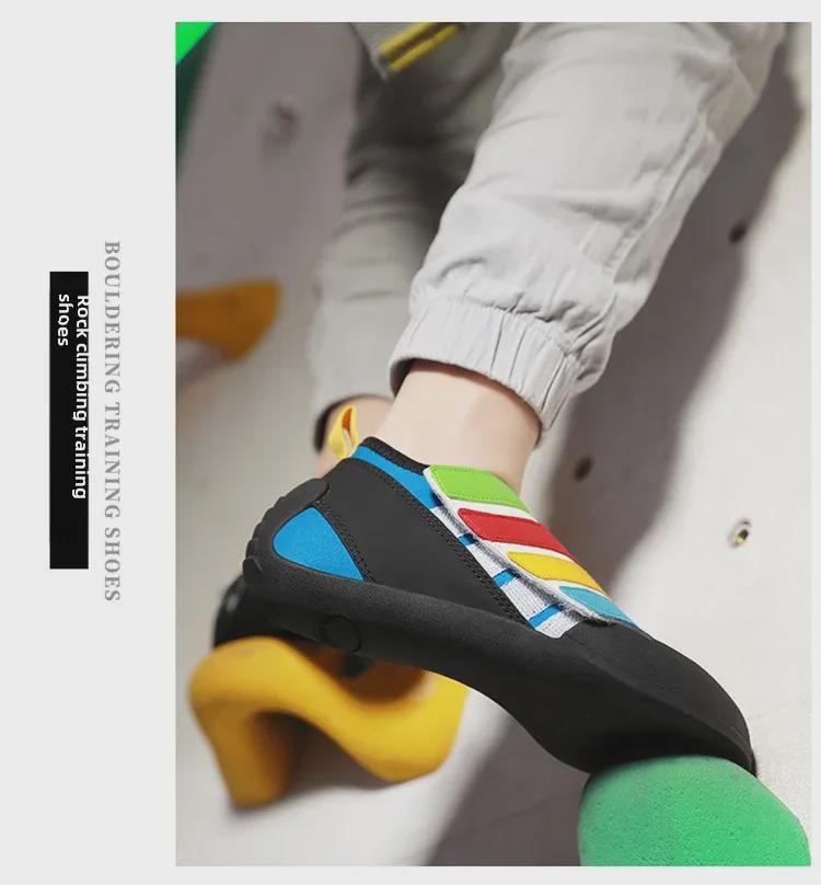 Kinder Profi Rutschfest Atmungsaktiv Indoor Kletterschuhe für Anfänger