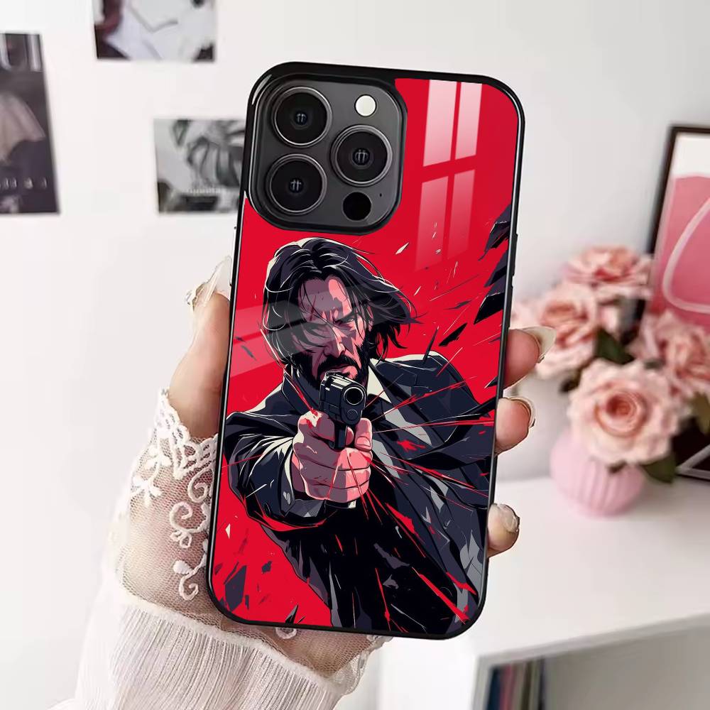 Classic Films John Wick Phone Case For iPhone 17,16,15,14,13,12,Plus,Pro,Max for Magsafe Magnetic Wireless Charging
