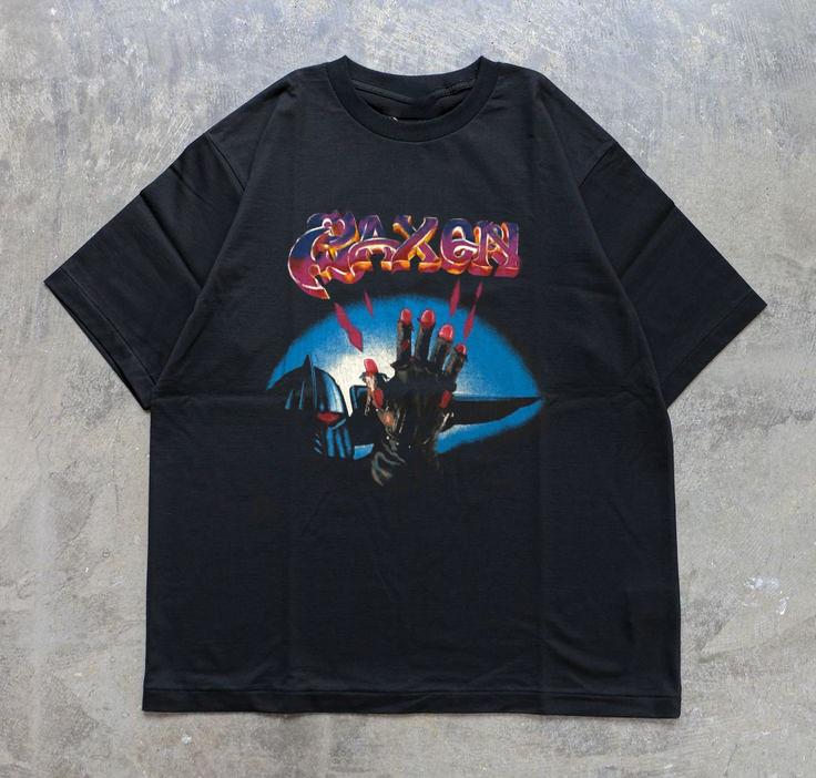 Vintage Saxon Power And The Glory T-shirt All Size S to 5XL NZ081 FREE SHIPPING Unisex T-Shirt M
