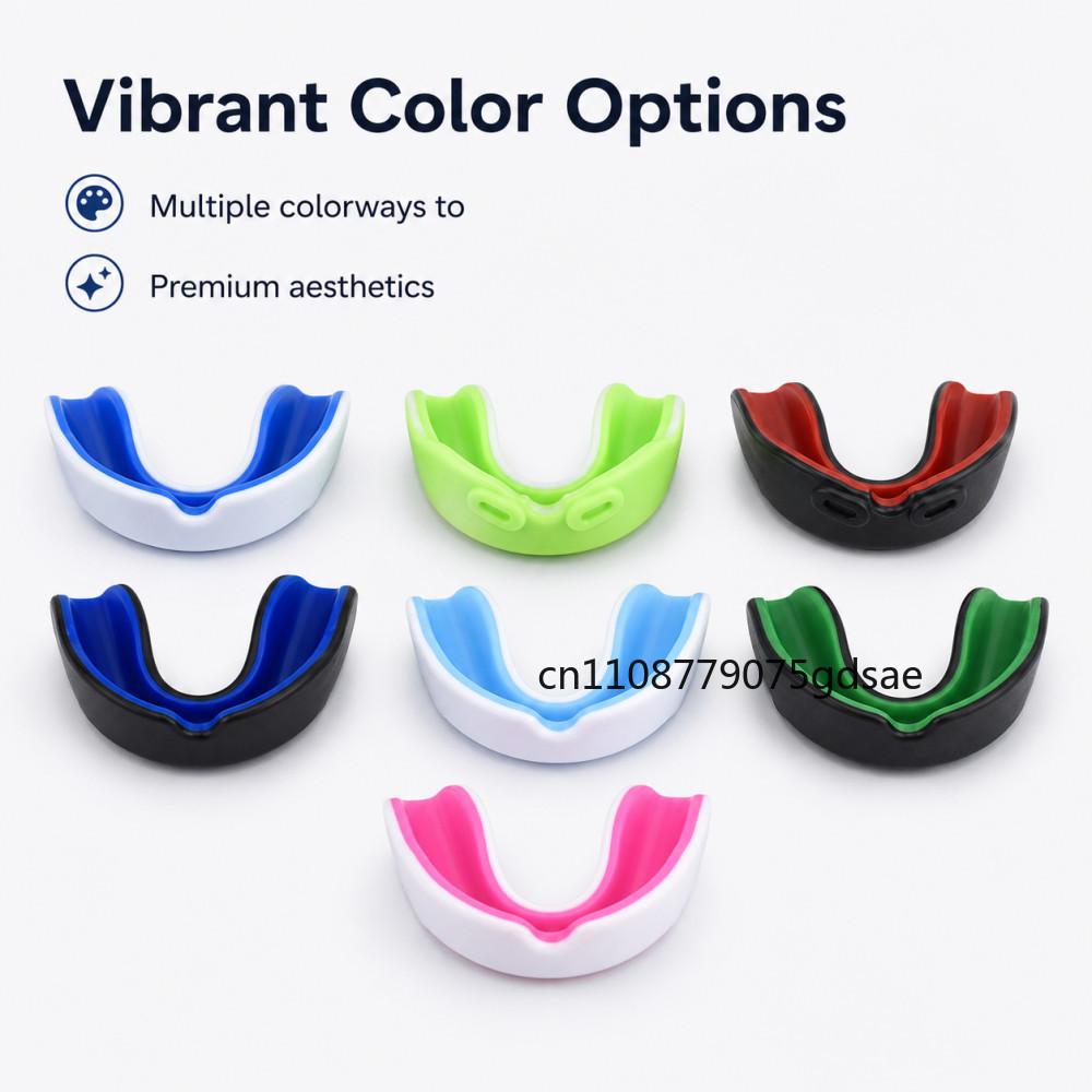 Fighting Training Mouth Guard Boxing Gum Shield Slim Fit Adult Sports Mouthguard Football Wrestling Boxing Teeth Protection 3