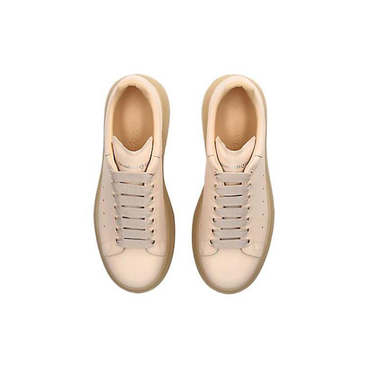 Alexander McQueen Oversized Low Top Sneakers 'Beige' 709817WIBNY2404