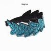 Rhinestone Leaf Hairpin - Large Bun Hair Clip Accessory