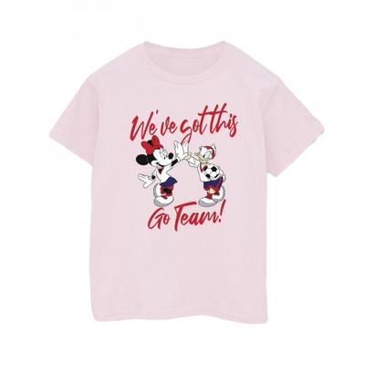 Womens/Ladies Minnie Daisy WeÂ´ve Got This Cotton Boyfriend T-Shirt