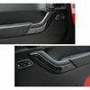 Carbon Fiber Interior Door Handle Trim Cover Strips For Jeep Wrangler JK 2011-17
