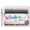 201 PCS Watercolors Brush Pens Markers Collection for Art Painting Drawing School Supplies Artists Beginner Painters