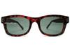 WELLINGTON BIKER SHADE Biker Tortoiseshell DARK GREEN [Design Vintage] (Wellington Shades) ×