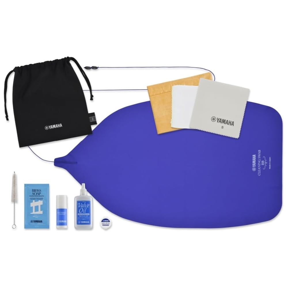 Yamaha KOSBBP6 Tuba Care Kit Essential Maintenance Tools for Brass Instruments