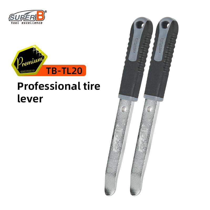 SUPER B TB-TL20 Professional Tire Lever MTB Road Bike High Grade Steel Tyre Remover Opener Bicycle Repair Tools Easy To Use TB-TL20