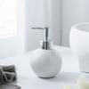Portable Ceramic Hand Soap Bottle Refillable Bath Lotion Pump Jar Liquid Soap Container  Toilet