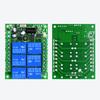 315Mhz 433Mhz RF Remote Control Wireless Switch DC 12V-36V 6CH 6 Way Relay Receiver and 6CH Transmitter for Door Lock