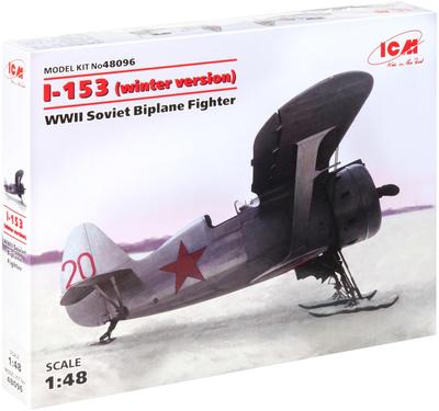 ICM Polikarpov Chaika Winter Version Plastic Model 1/48 I-153