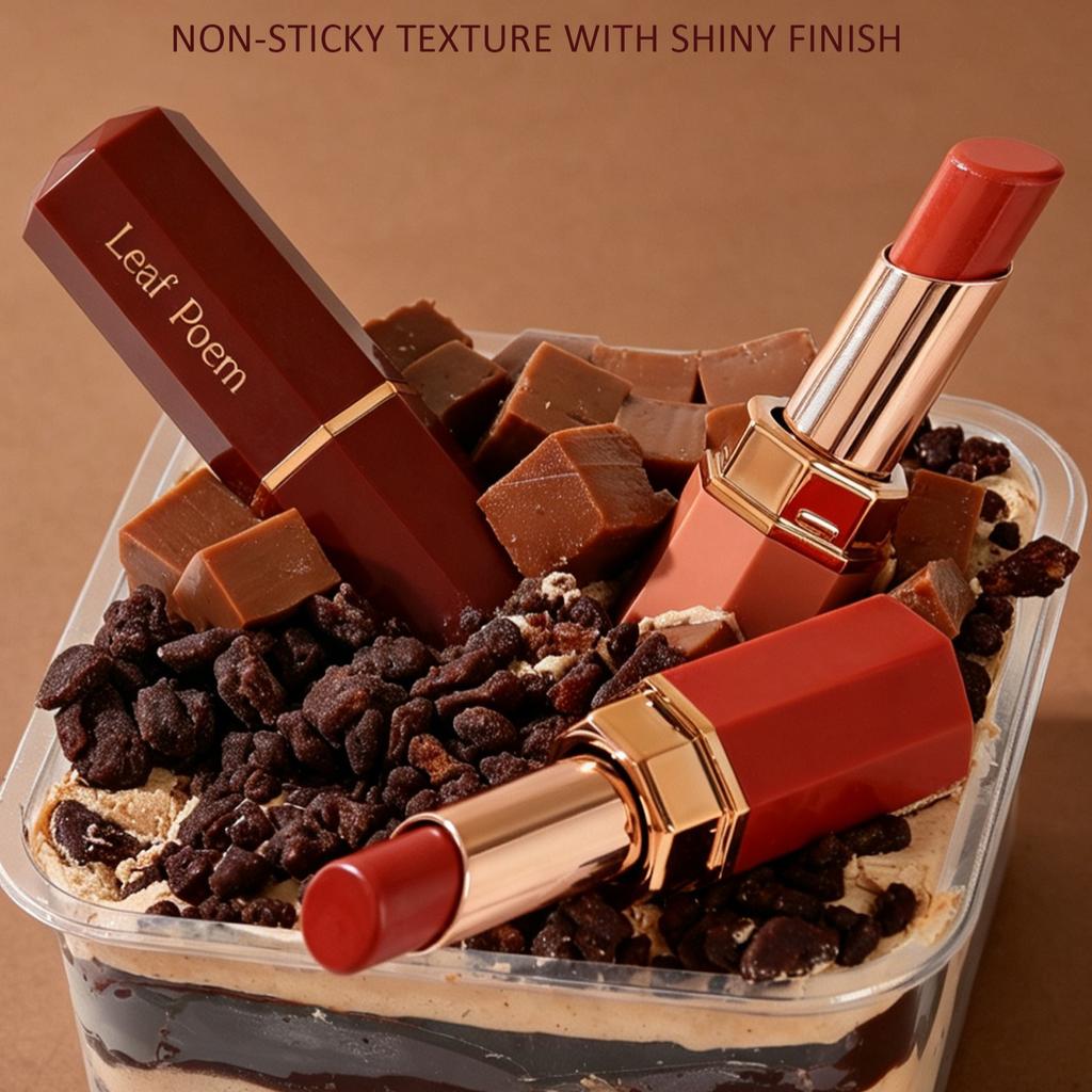 Octagonal Beveled Moisturizing Lipstick,Waterproof, Moisturizing, Long Lasting, Easy To Apply, and Enhances Your Complexion