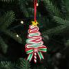 Cartoon Lollipop Xmas Decor Handmade Candy Cane Hanging Decorations  Holiday Decor