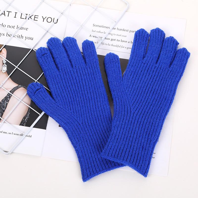 Mănuși Unisex de Toamnă/Iarnă din Lână Fără Degete cu Touchscreen: Cald, Elegant, Rezistent la frig.