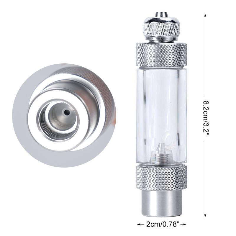 Aquarium CO2 Bubble Counter Single-Head or Dual-Head Check Valve Fish Tank CO2 Regulator Diffuser Air Pump Accessories