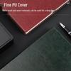 Deli 3186 Leather Cover Notebook