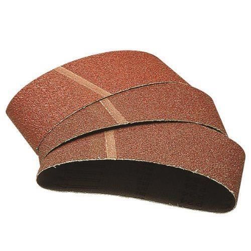Bandes abrasives - WOLFCRAFT - 76 x 457 mm - Grain 40 - Grain 80 - Grain 120