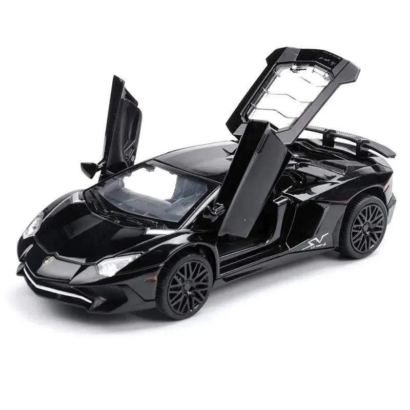 1:32 Aventador LP750-4 Sports Alloy Car Model Diecasts & Toy Metal Vehicles Car Model High Simulation Collection Kids Toys Gift