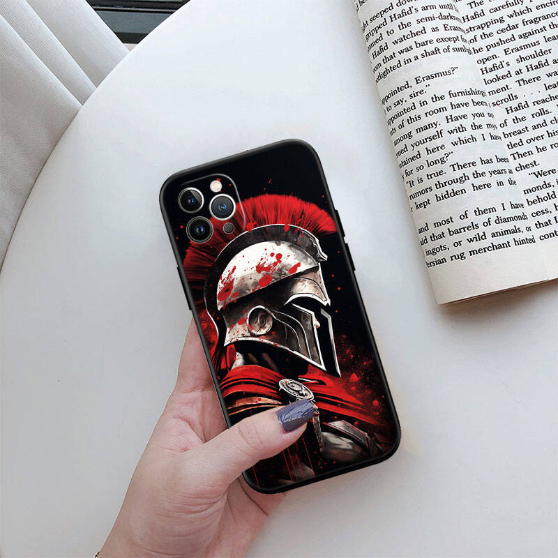 MH141 Spartan Warrior Phone Case for Motorola Moto Edge 60 60s 70 G86 G56 G54 E14 G04S G45 G54 G64 S30 S50 X30 X40 X50 Pro Power Tylus
