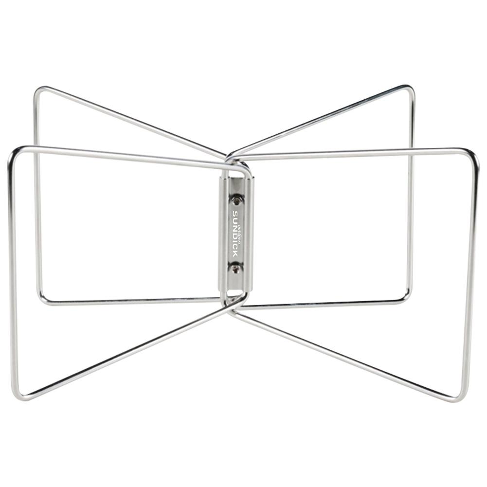 Camping Folding Cooler Stand Frame Foldable Travel Backpacking Bucket Support Stainless Steel for Cooking Fishing Picnic Outdoor