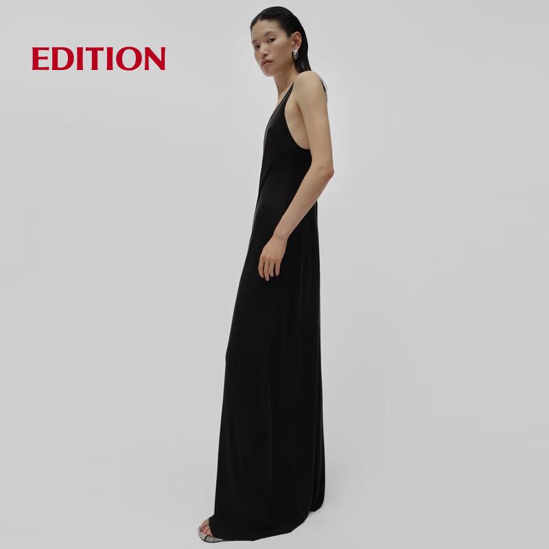 Edition RED LABEL 2025 Spring Lace Knit Vest Dress