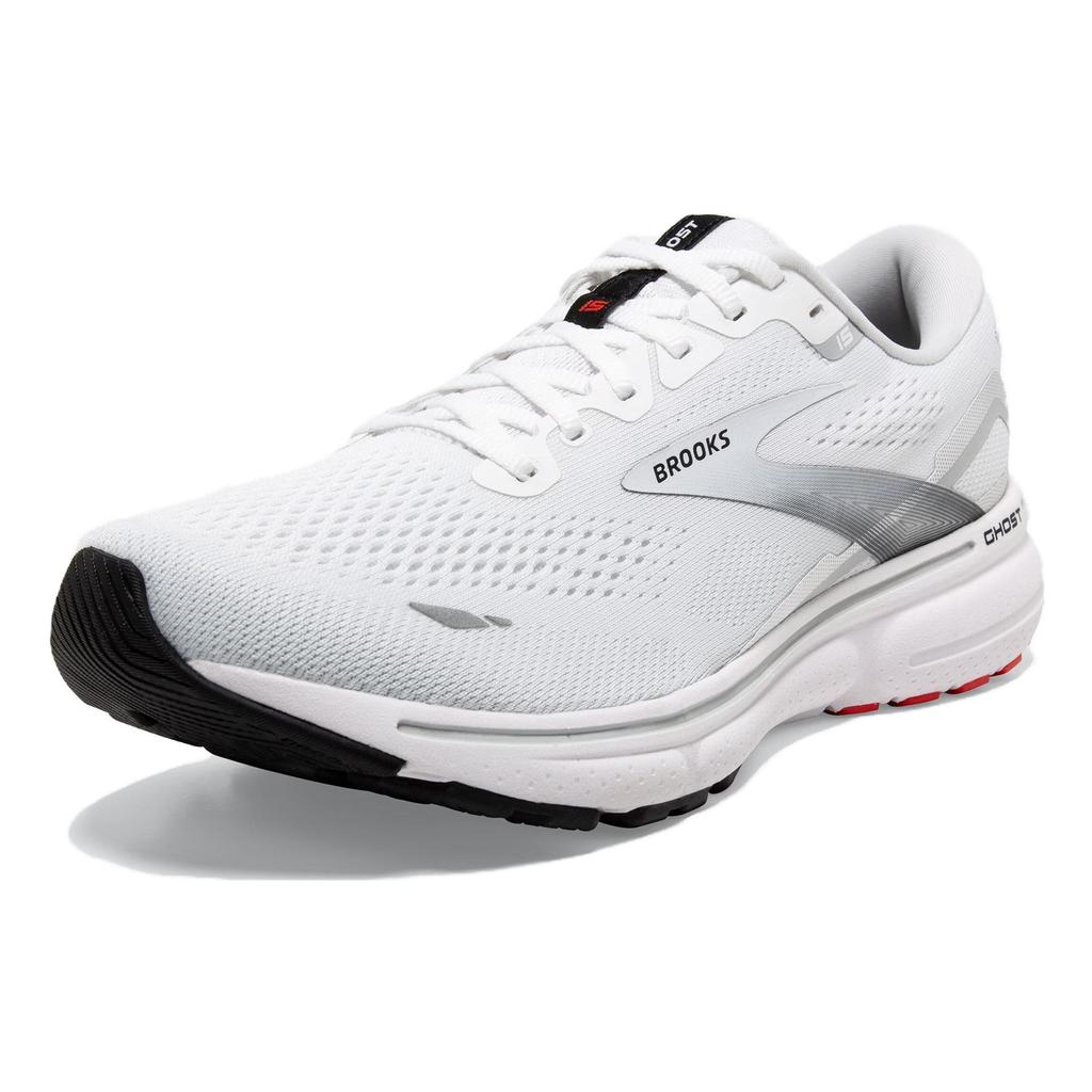 Brooks Ghost 15 Versatile Comfortable Sports Shock Absorbing Durable Low Top Running Shoes Men sneaker Gray 110393-184