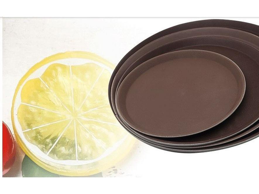 Extra Large Non-Slip Rectangular Serving Tray for Restaurants & Hotels