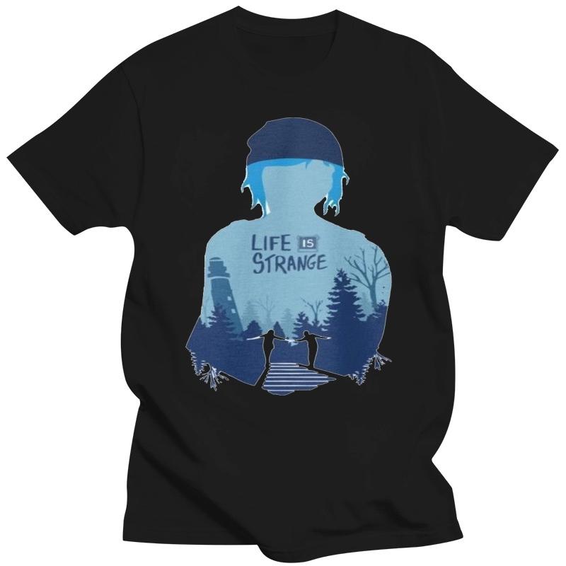 

Мужчины ЖенщиныНовинка! Белые футболки унисекс Life Is Strange, футболка высокого качества S-3XL