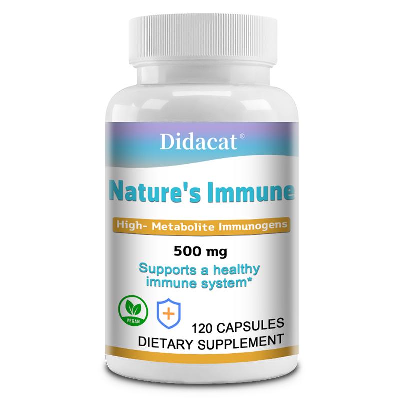 Dried Yeast Fermentation 500 Mg Dietary Supplement, 120 Capsules Per Bottle