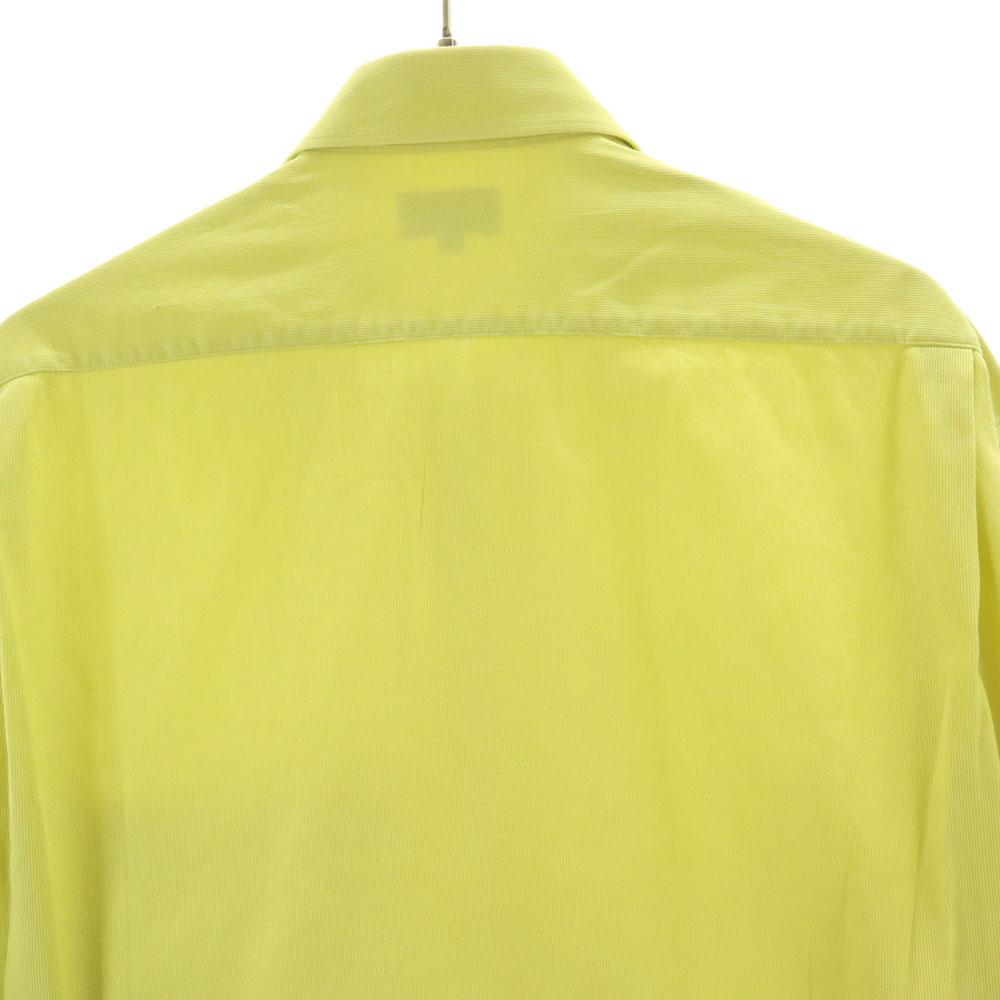 KENZO HOMME 90s Old Long sleeve shirt 2 Lime type Men's Used