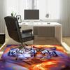 Fiery Tiger and White Tiger Rug for Bold Interior Design - Vibrant 3D Animal Art Carpet, Perfect for Gaming Room or Man Cave