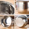Stainless Steel Pot Interior Accessories Rice Cooker Inner Replacement High Volume for Versatile Liner Steaming Stewing Slow Simmering Dishwasher Safe