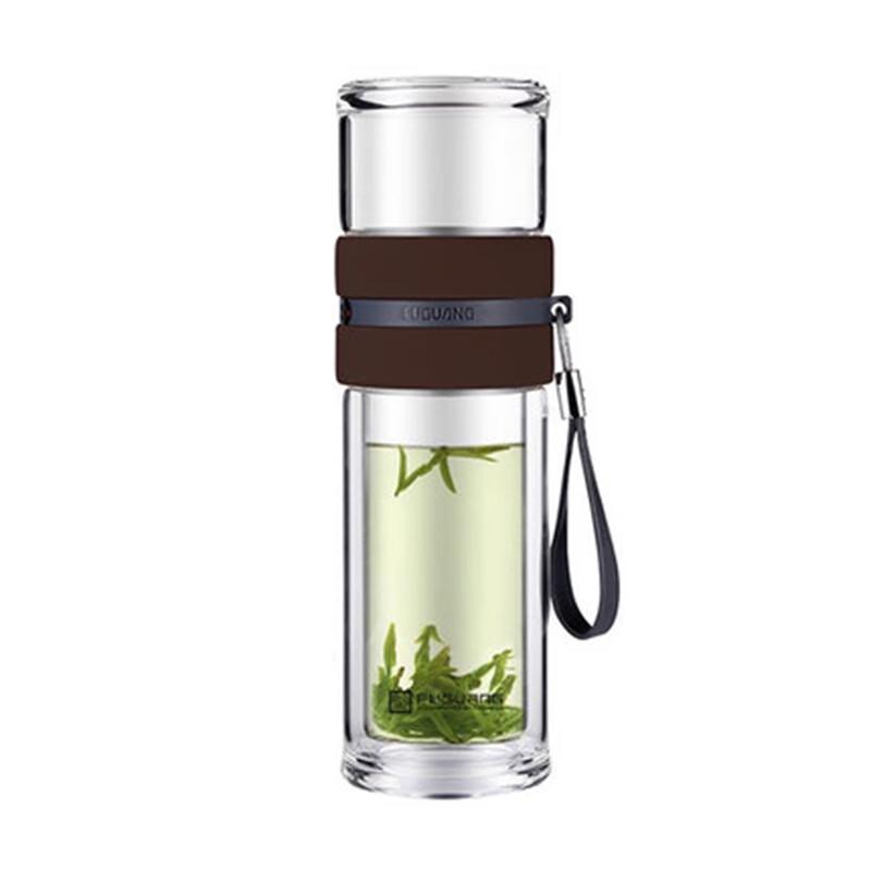 Fuguang Double-Layer Glass Tea Infuser Cup 240ML