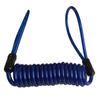 120cm Motorcycle Motorbike Safety Disc Brake Lock Spring Reminder Cable Coil