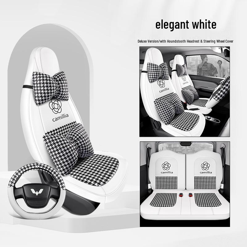 NNGY Car Seat Cushion: Perfect Fit for Wuling Hongguang MINIEV - All-Season Sports Cover.