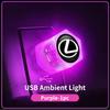 Car USB Ambient Light Mini LED Night Lamp Lighting Plug Accessories For Lexus UX250h RX450h CT200h RX400h NX300h RX350 RX300 GX4 XM6