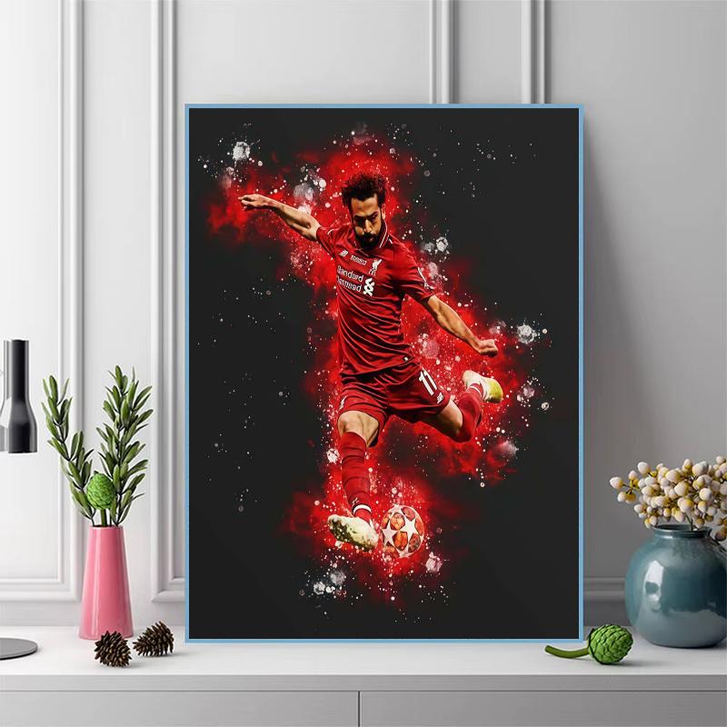 Liverpool FC poster 100% Round Full Drill 5D DIY Diamond Painting Embroidery Cross Stitch Rhinestone Décor