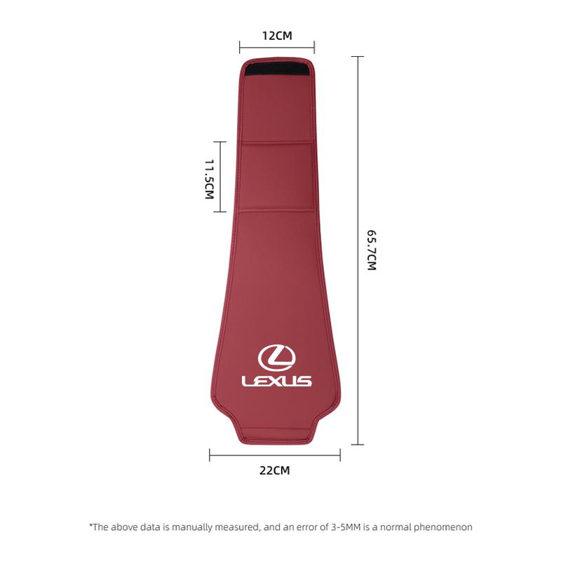 Car Leather Headrest Cover Front Rear Seat Pillow Protective Set For Lexus RX300 IS200 IS250 ES350 Ct200h UX250h NX300h ES300h
