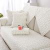 Cotton Sofa Cushion Four Seasons General Fabrics Non-Slip Solid Wood Cushion Simple Modern Leather Sofa Cover Backrest Towel