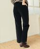 CHIQUITA Corduroy Bootcut Pants Black 250903Bk
