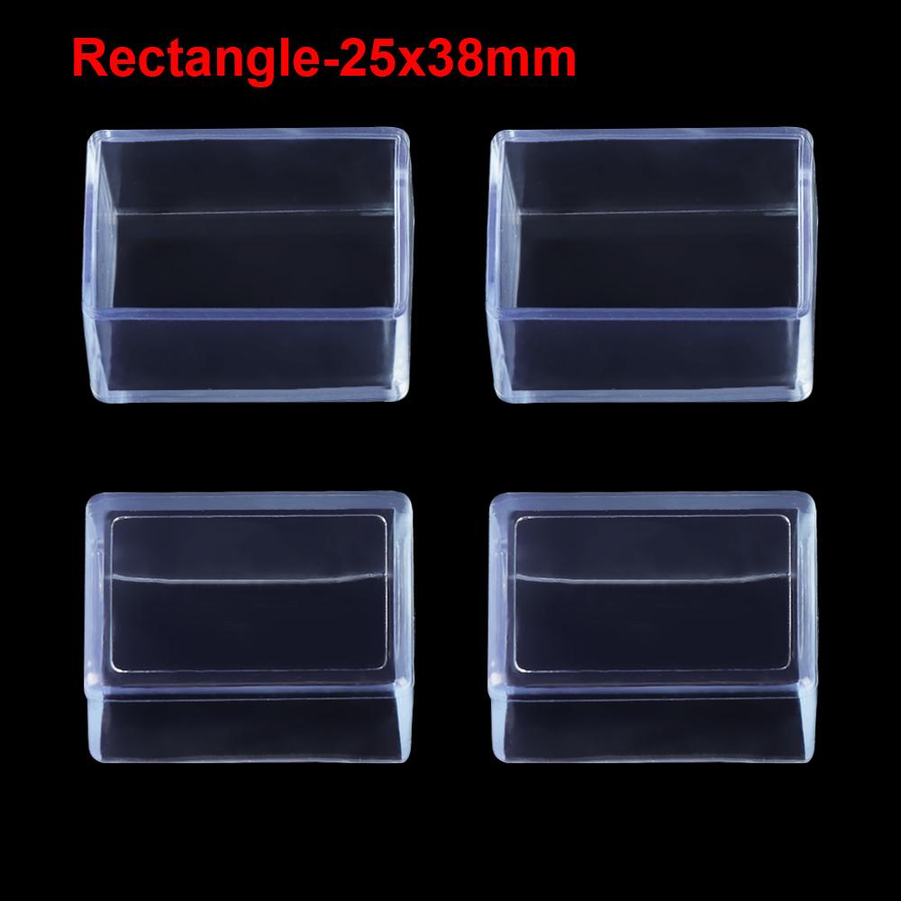 4 Stück/Set Tischbein-Kappen Silikon Anti-Rutsch-Pads Beine für Möbel Schreibtisch Stuhlbein Holzfußboden Schoner Möbel Nivellierfüße