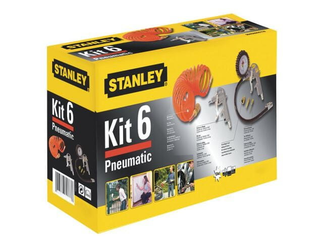 Stanley Pneumatic Tool Set 6 Pcs.