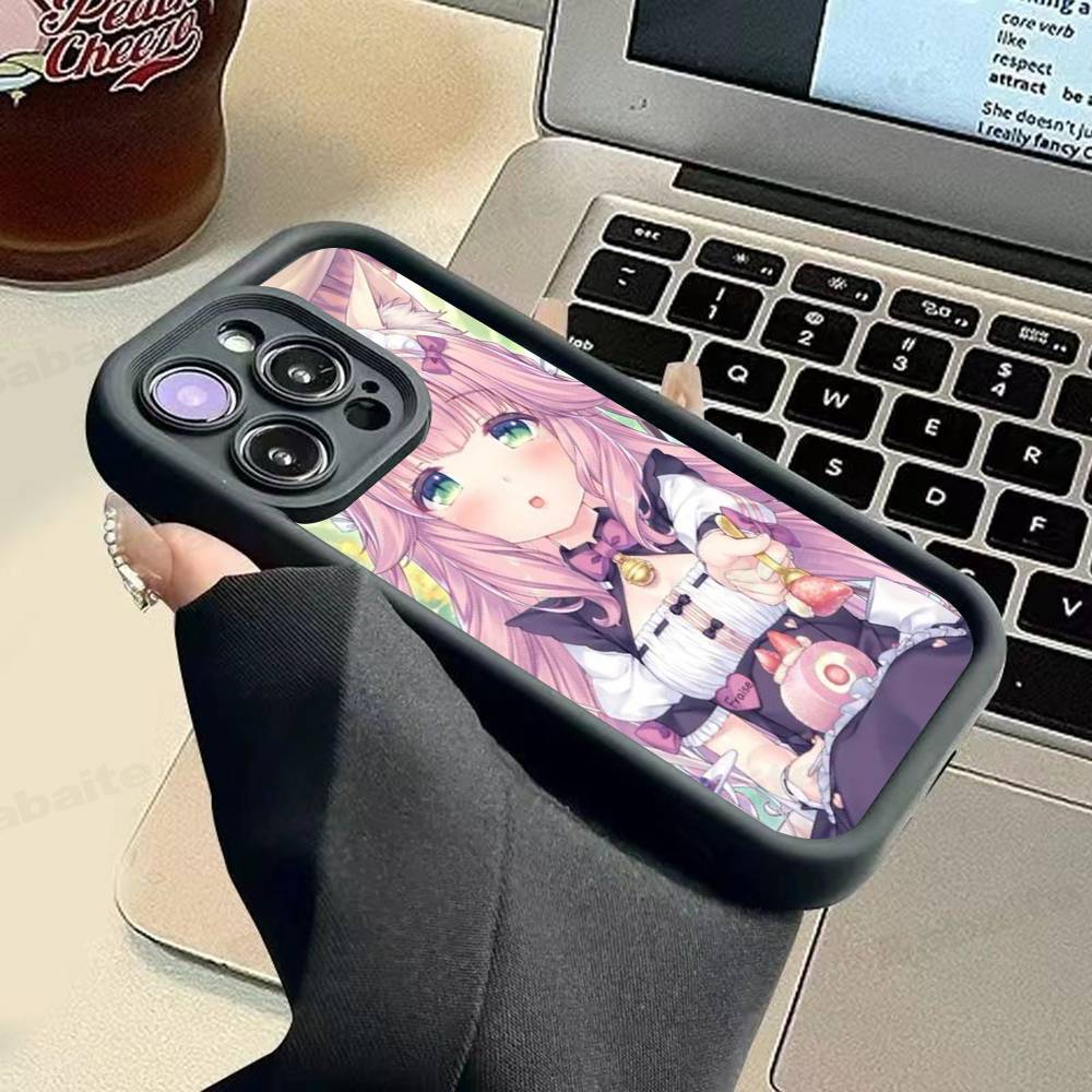 Chocola Nekopara For IPhone 17 16 15 14 13 12 11 Pro Max Plus Phone Case Covers