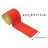 Christmas Ribbon Atmosphere Decor 2.5inch Decorative Wired Edge Holiday Satin Band