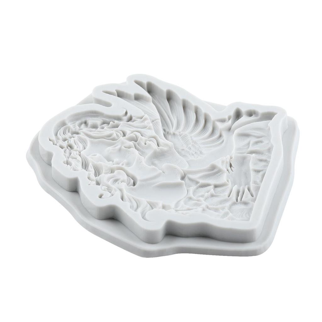 Angel Silicone Molds Pigeon Fondant Mold Cake Decorating Tools Cupcake Topper Candy Chocolate Gumpaste Mold