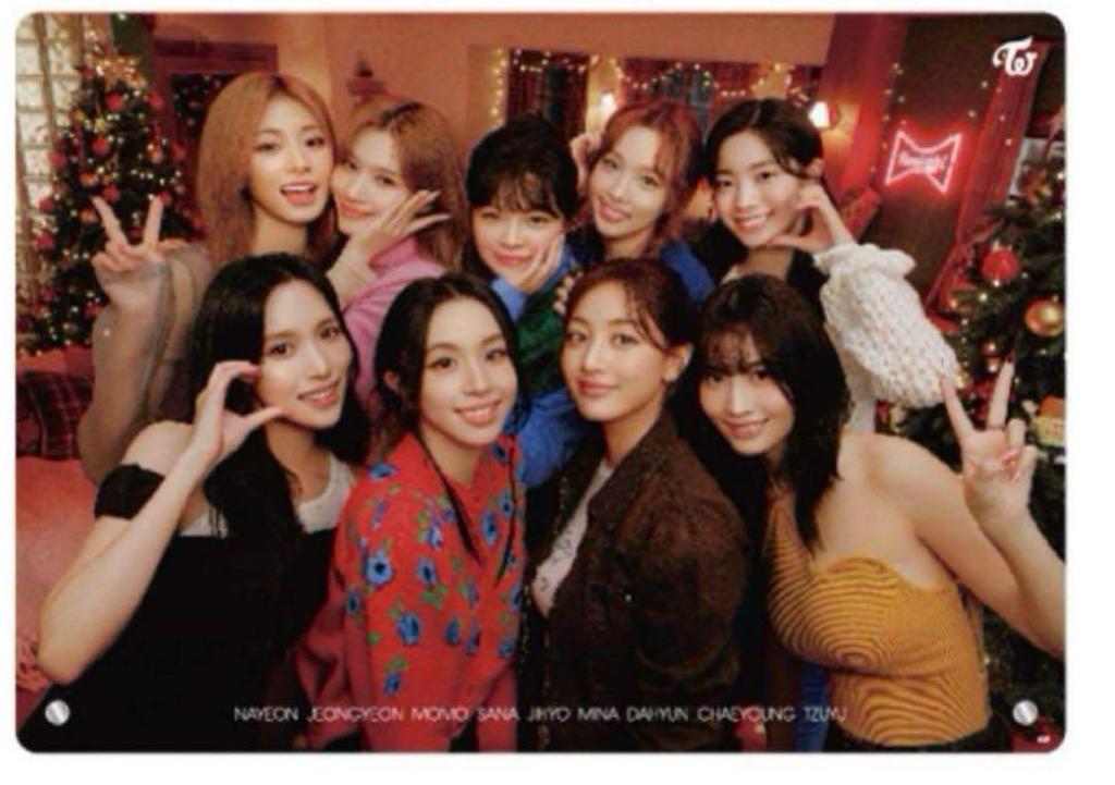 [USED] TWICE lottery last prize FamilyMart acrylic panel