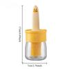 Silicone Oil Brush Bottle Kitchen Pancake Barbecue Baking Food Grade Household High Temperature Resistant Oil Brush Bottle 1pc