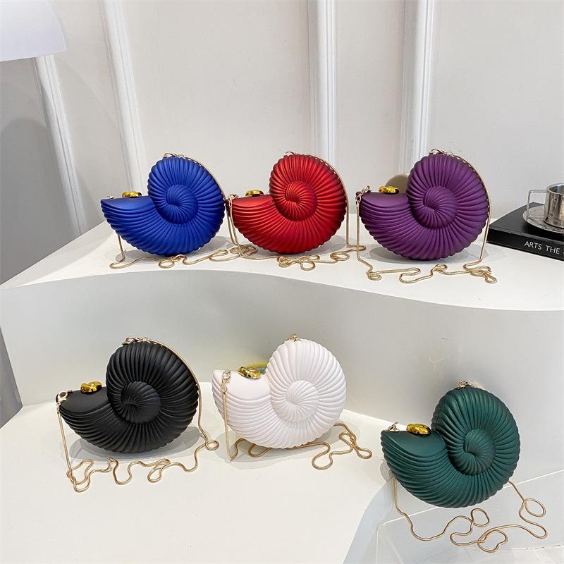 Personalized Acrylic Conch Bag 2025 New European and American Fashion Niche Shoulder Bag Women's Versatile Messenger Box Bag