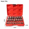 26-Piece Damaged Screw and Nut Extractor Set